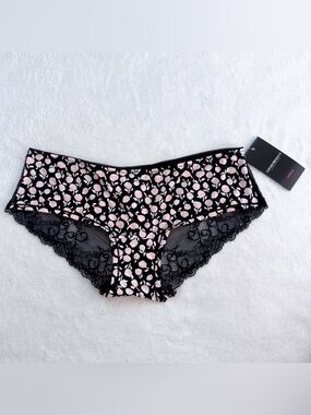 Vintage Emporio Armani Floral Lace Gardenia Panties NWT Deadstock Lingerie Y2K